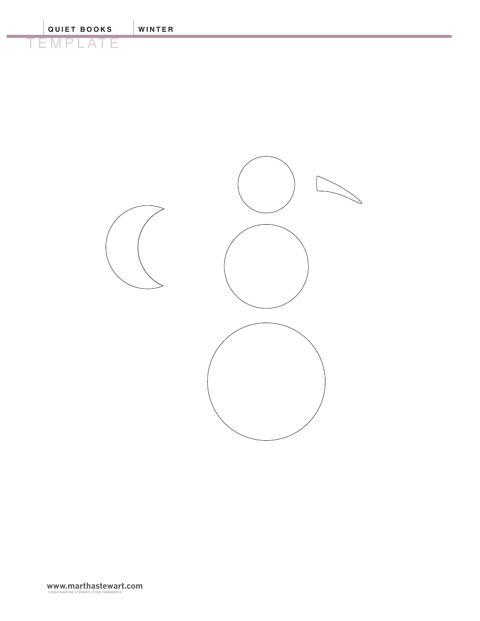 Four Seasons Pattern Templates, Page 4