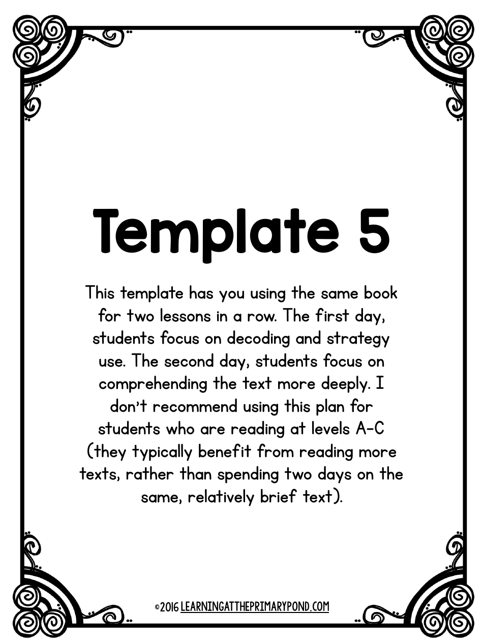 Lesson Plan Templates, Page 10