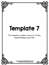Lesson Plan Templates, Page 14