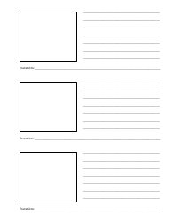 Book Trailer Storyboard Template, Page 2