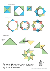 Origami Bookmark Guide, Page 2