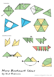 Origami Bookmark Guide, Page 3