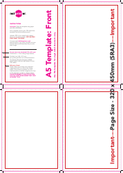 A5 Page Print Templates