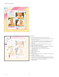 Tutti Frutti Scrapbooking Pattern - Close to My Heart, Page 8