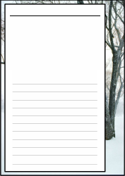Winter Border Templates, Page 12