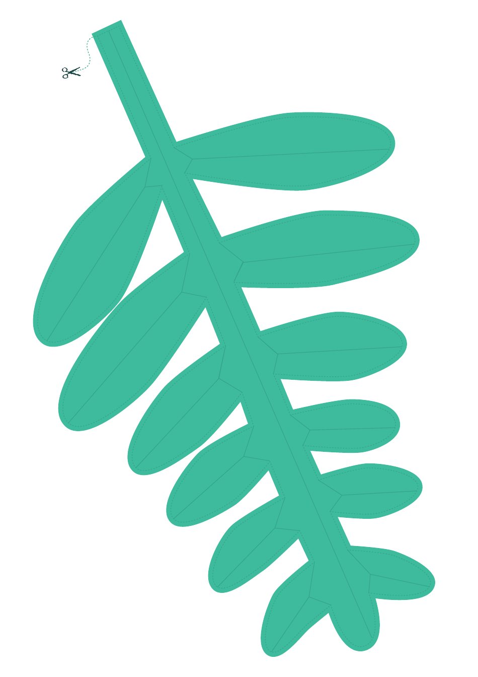 Paper Leaf Templates, Page 4