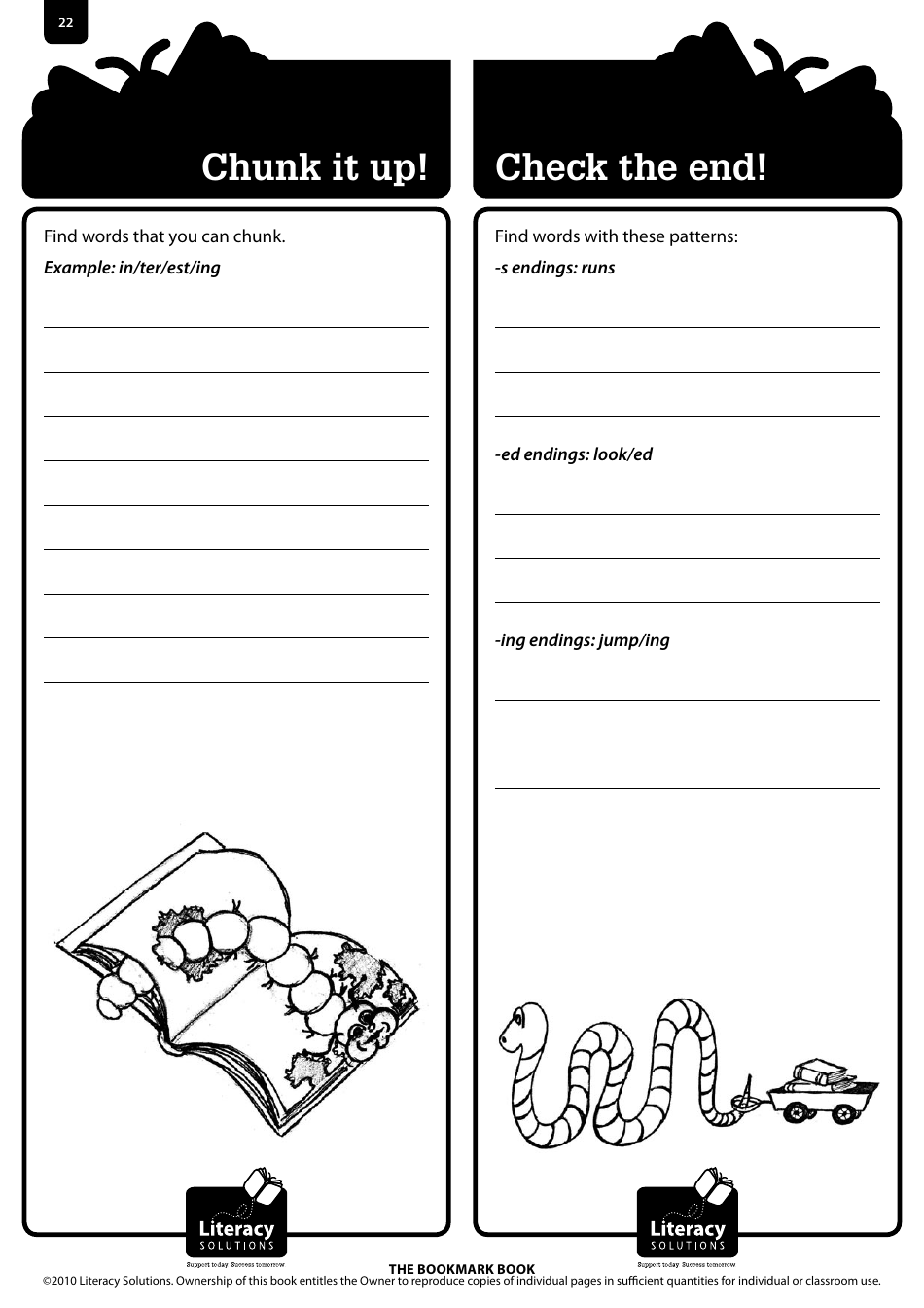 Bookmark Book Templates, Page 22