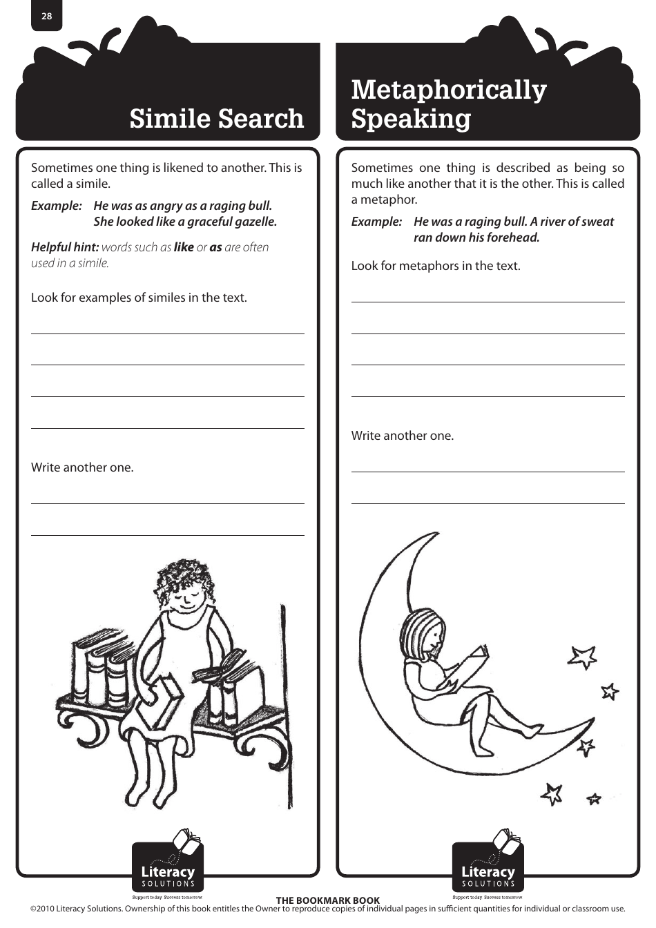 Bookmark Book Templates, Page 28