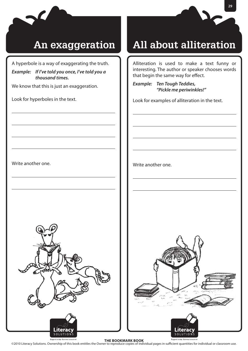 Bookmark Book Templates, Page 29