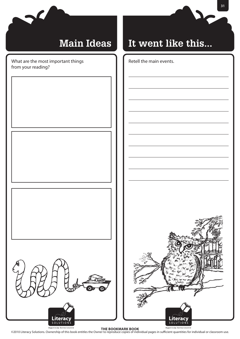 Bookmark Book Templates, Page 31