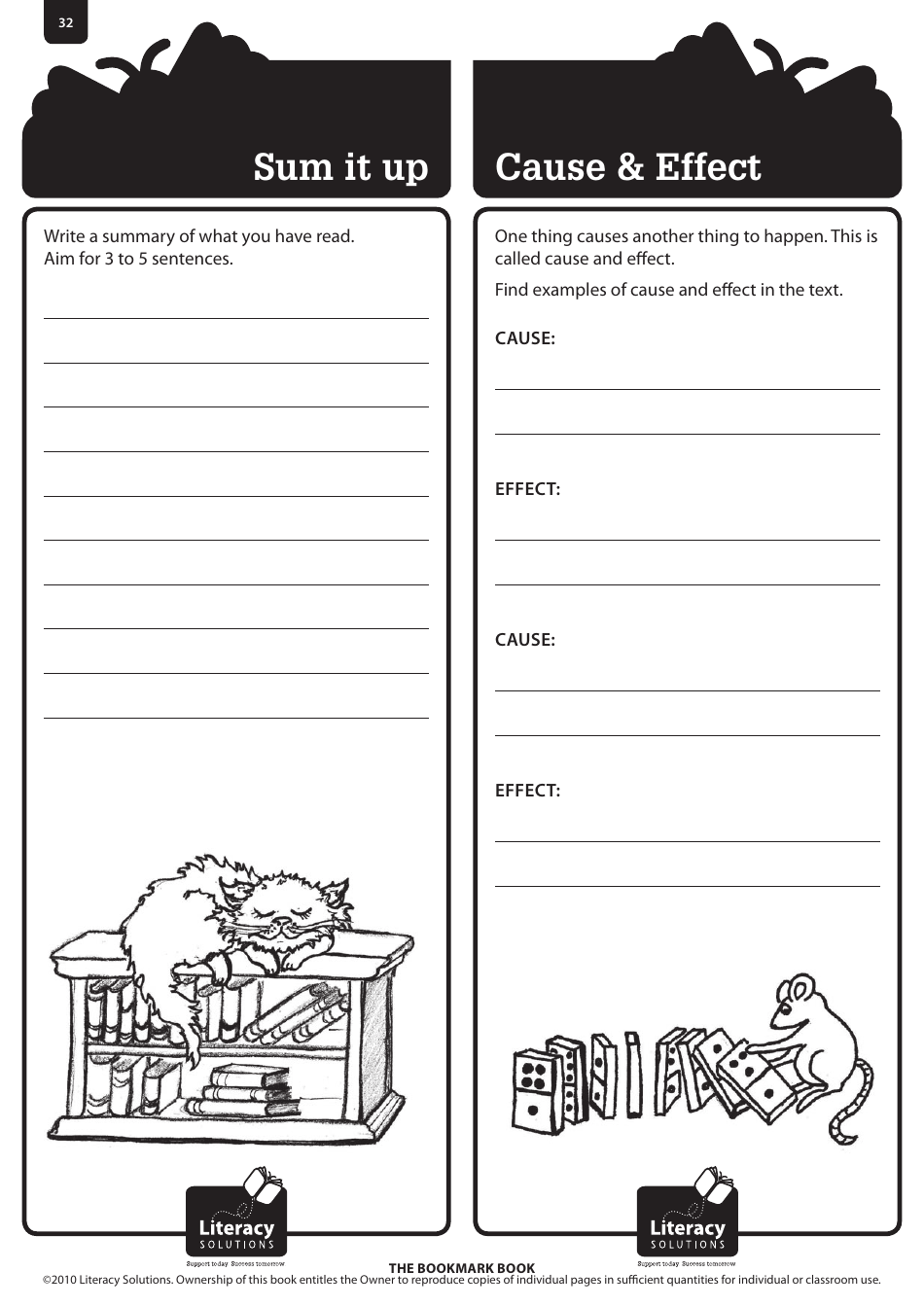 Bookmark Book Templates, Page 32