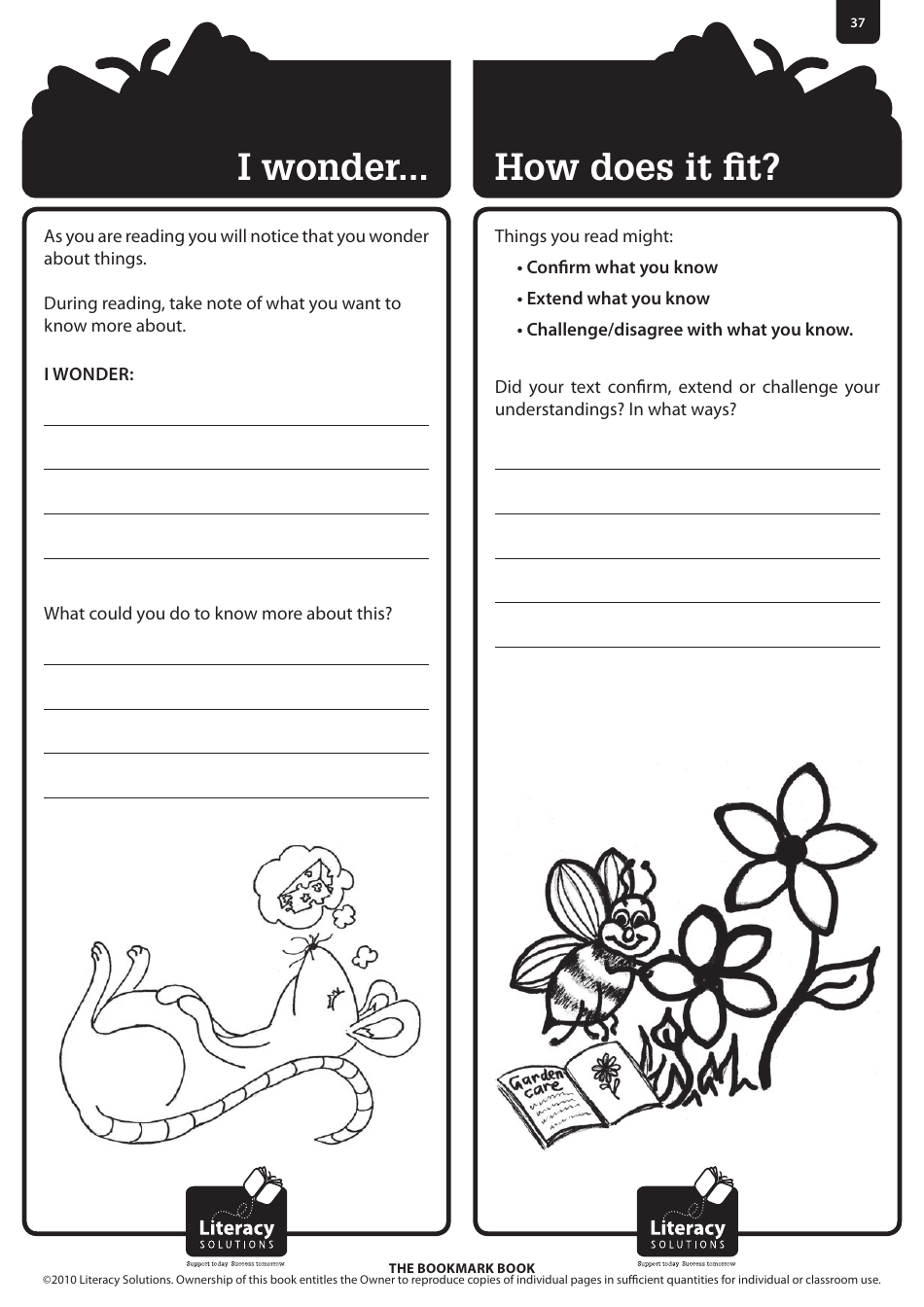Bookmark Book Templates, Page 37