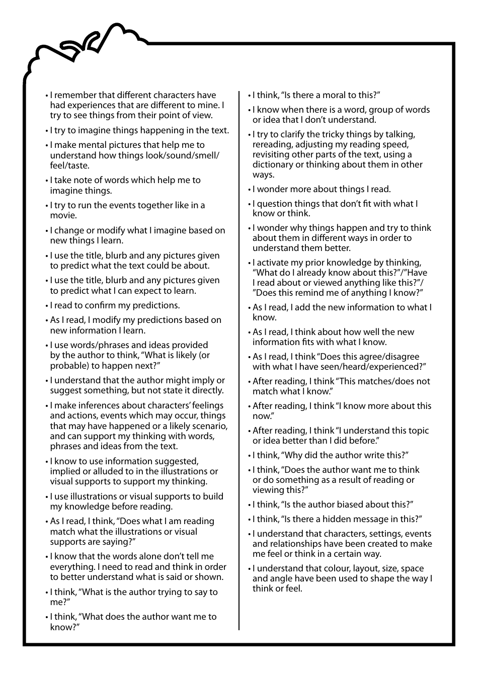 Bookmark Book Templates, Page 6