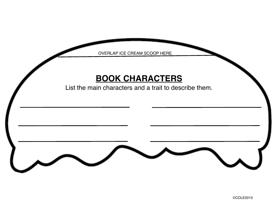 ICE Cream Book Report Template, Page 5