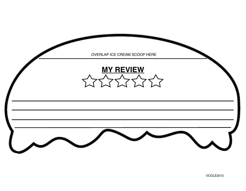 ICE Cream Book Report Template, Page 9