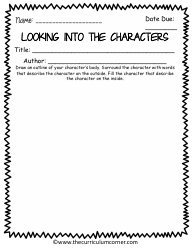 Graphic Novel Classroom Activity Templates, Page 10