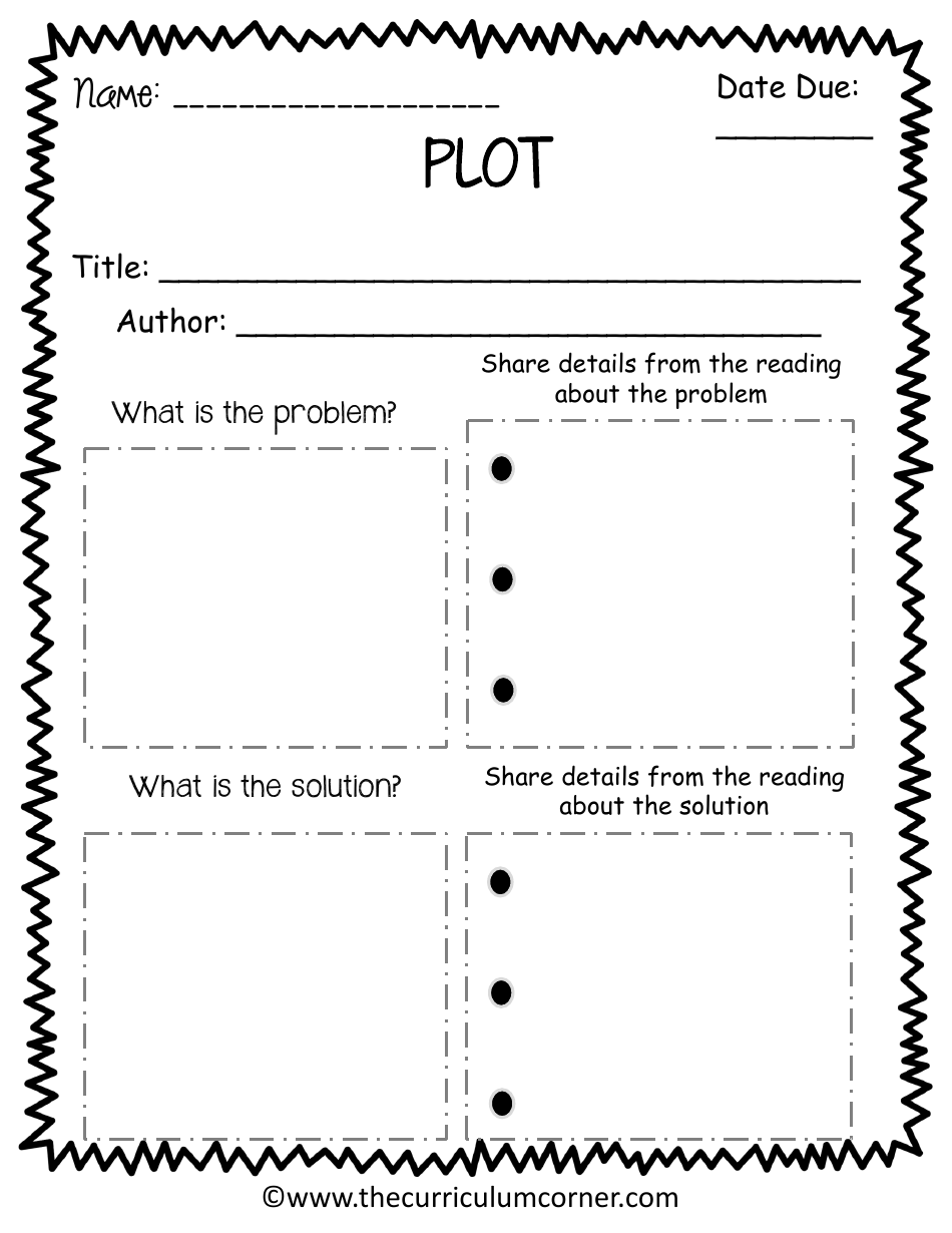 Graphic Novel Classroom Activity Templates, Page 12