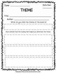 Graphic Novel Classroom Activity Templates, Page 13