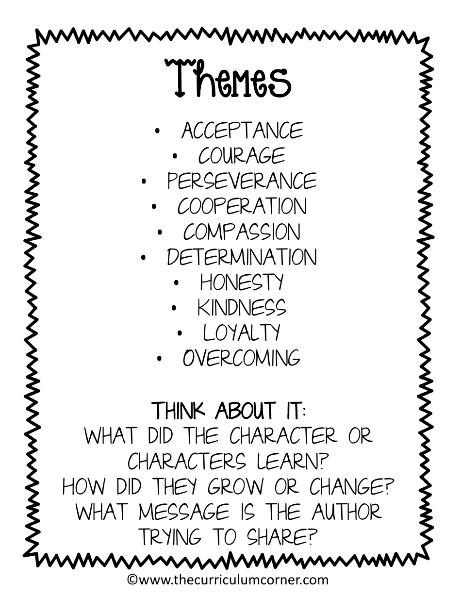 Graphic Novel Classroom Activity Templates, Page 15