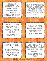 Graphic Novel Classroom Activity Templates, Page 19
