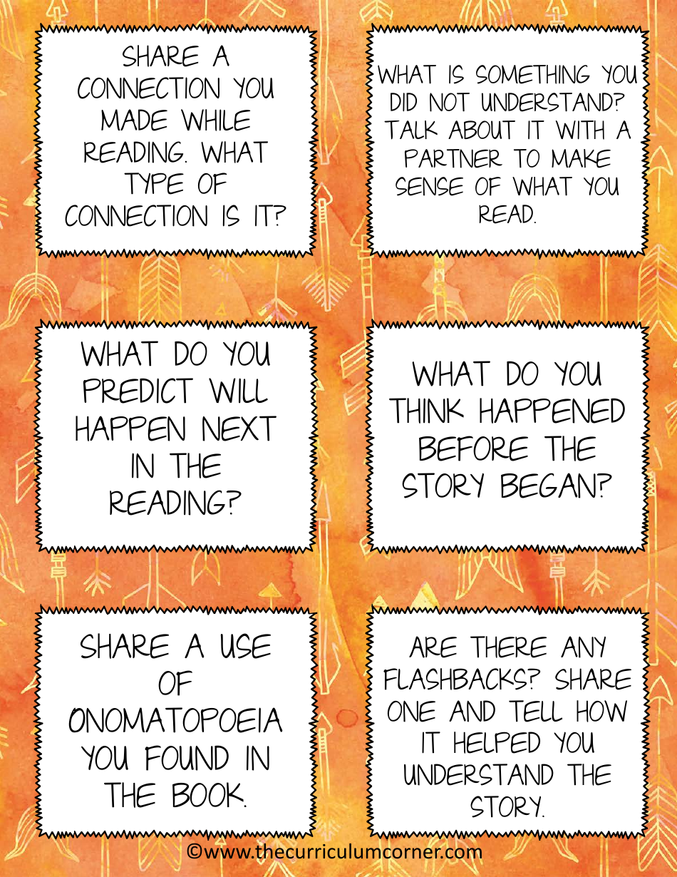 Graphic Novel Classroom Activity Templates, Page 19
