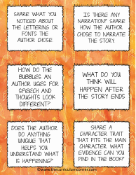 Graphic Novel Classroom Activity Templates, Page 20