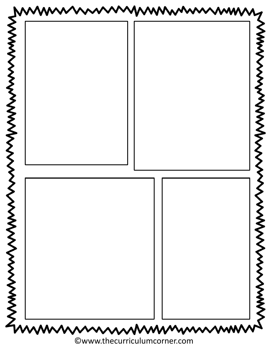 Graphic Novel Classroom Activity Templates, Page 25