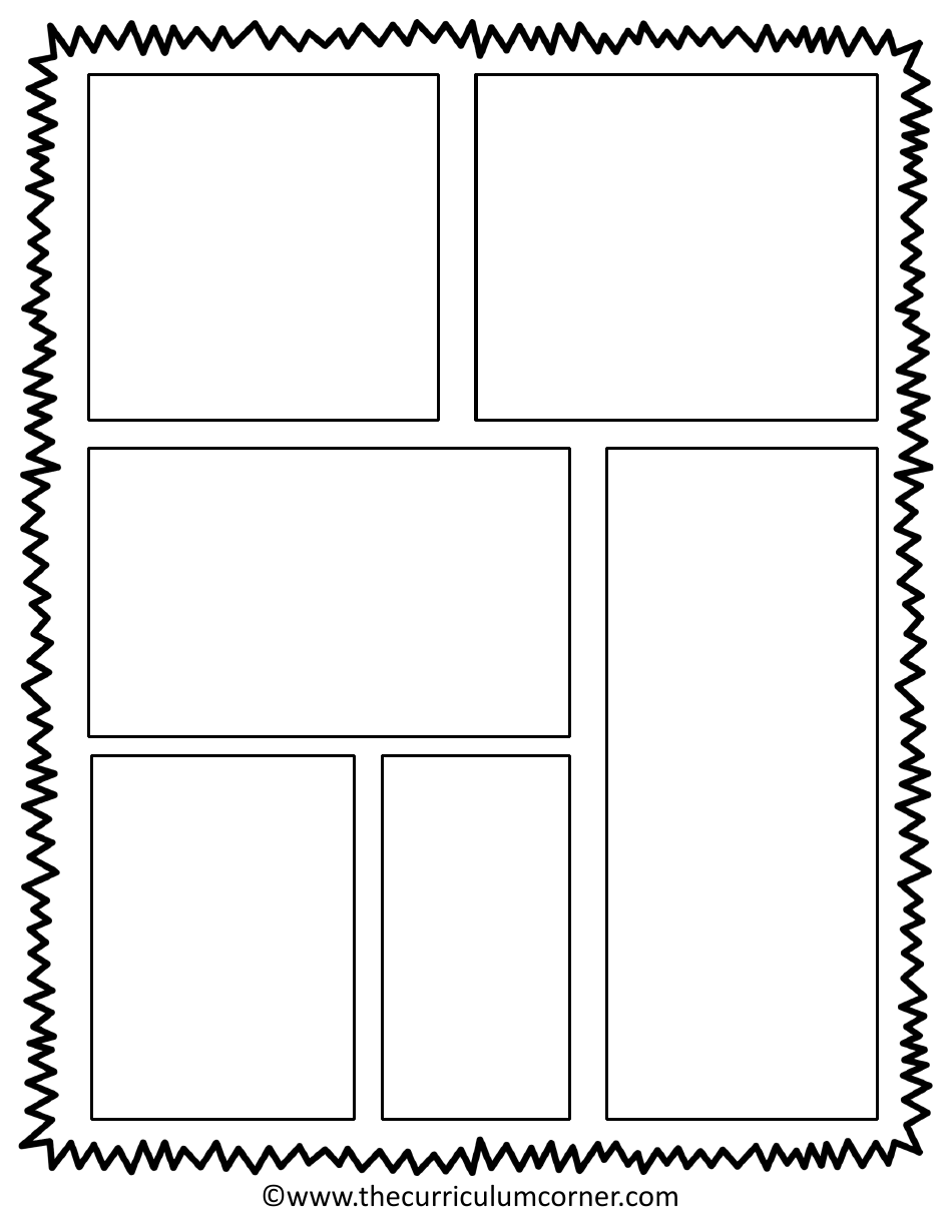Graphic Novel Classroom Activity Templates, Page 27