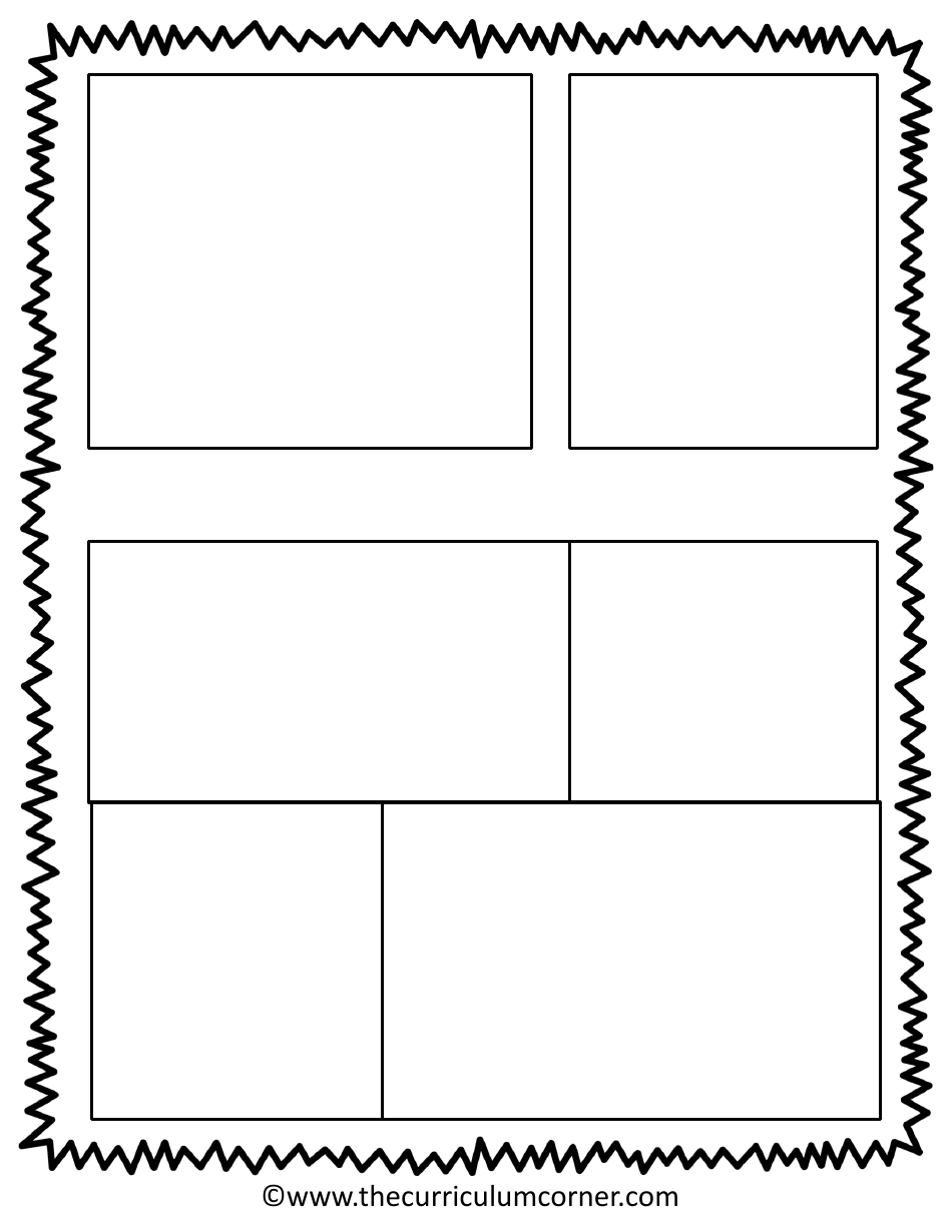 Graphic Novel Classroom Activity Templates, Page 28