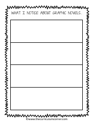 Graphic Novel Classroom Activity Templates, Page 4