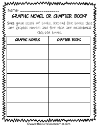 Graphic Novel Classroom Activity Templates, Page 5