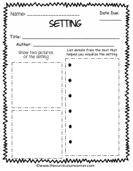 Graphic Novel Classroom Activity Templates, Page 8