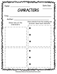 Graphic Novel Classroom Activity Templates, Page 9