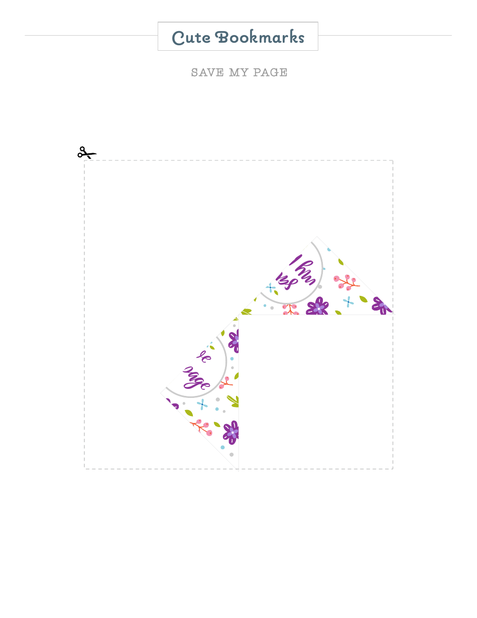 Cute Bookmark Templates, Page 3