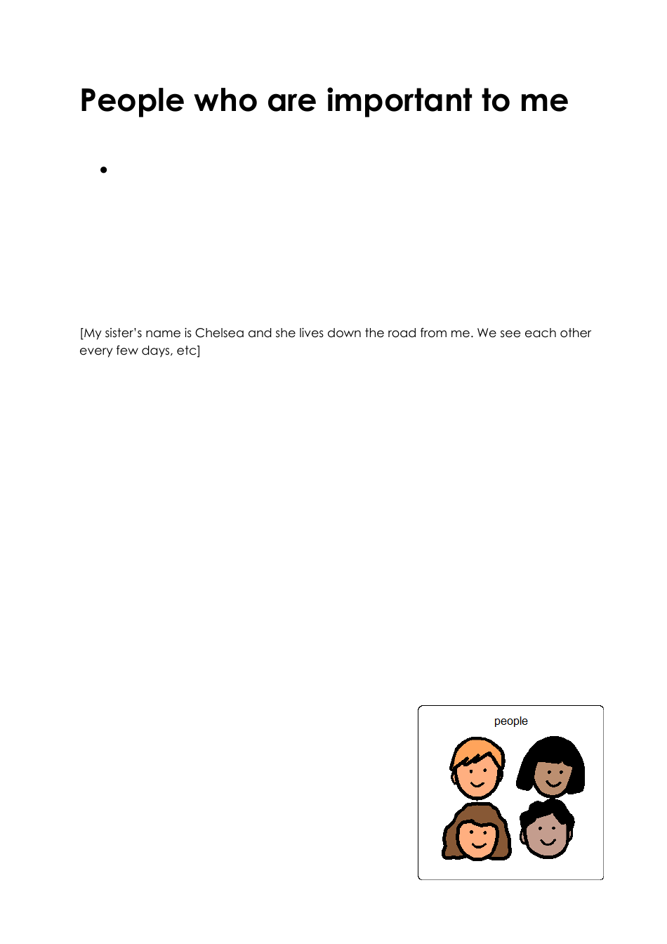 Communication Passport Template, Page 9