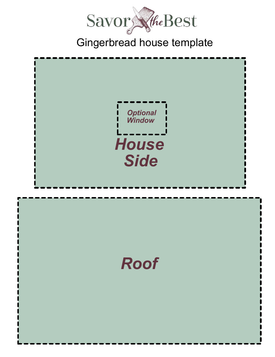 Gingerbread House Templates, Page 4