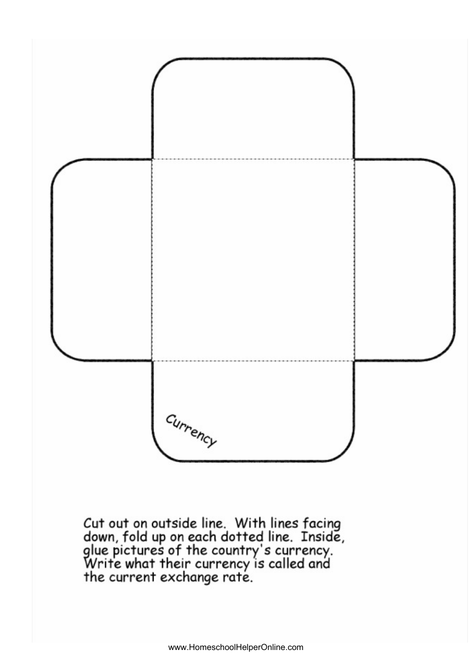 Any Country Lapbook Template, Page 27