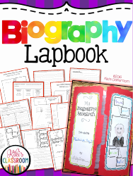 Document preview: Biography Lapbook Template