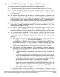 Cannabis Conditional Use Permit (Cup) &amp; Development Agreement (DA) Application - City of Wildomar, California, Page 10