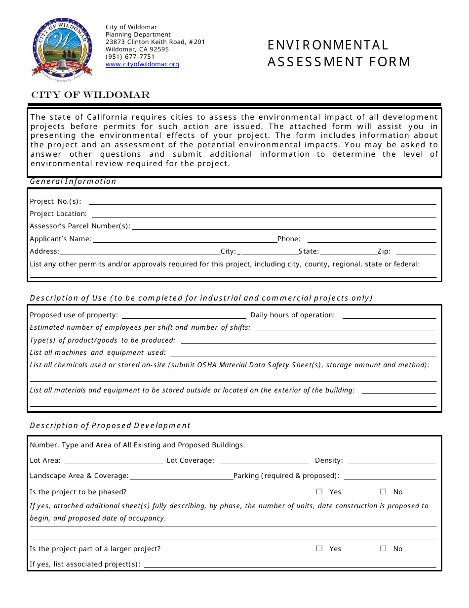 Cannabis Conditional Use Permit (Cup)  Development Agreement (DA) Application - City of Wildomar, California, Page 21