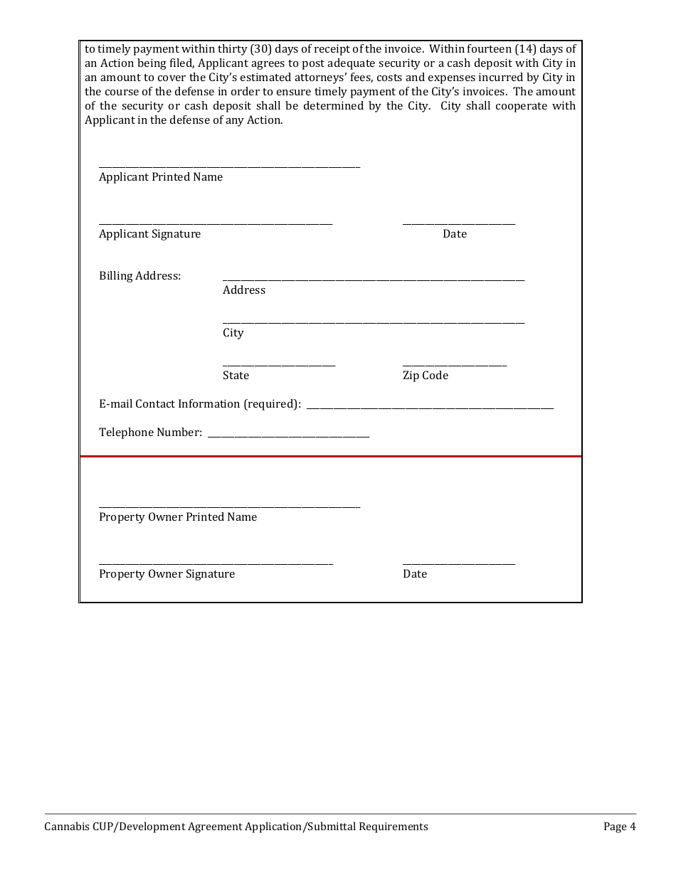 Cannabis Conditional Use Permit (Cup)  Development Agreement (DA) Application - City of Wildomar, California, Page 4