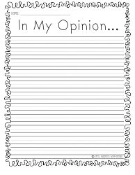 Opinion Planner Template, Page 2