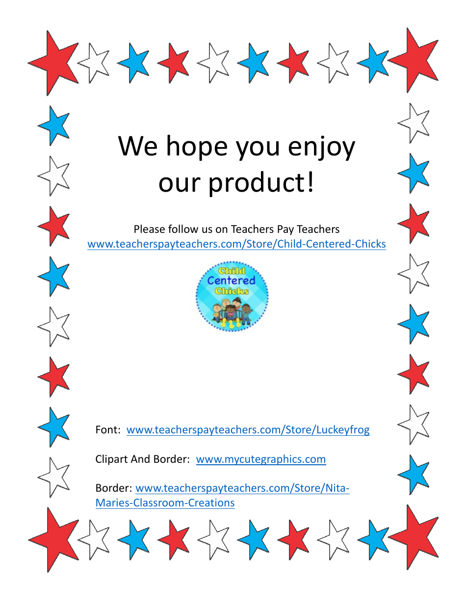 Memorial Day Writing Paper Template, Page 4