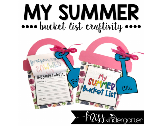 Document preview: Summer Bucket List Templates