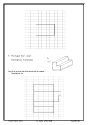 8th Grade Math Worksheet - 3d Shapes, Page 13