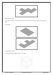 8th Grade Math Worksheet - 3d Shapes, Page 4