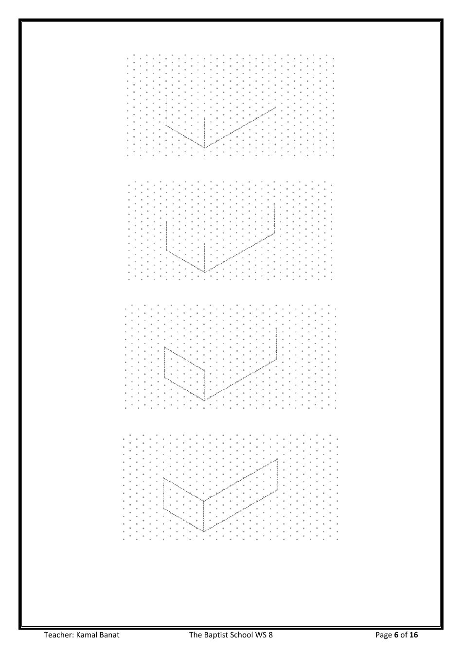 8th Grade Math Worksheet - 3d Shapes, Page 6