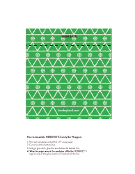 Holiday Candy Bar Wrapper Templates, Page 3