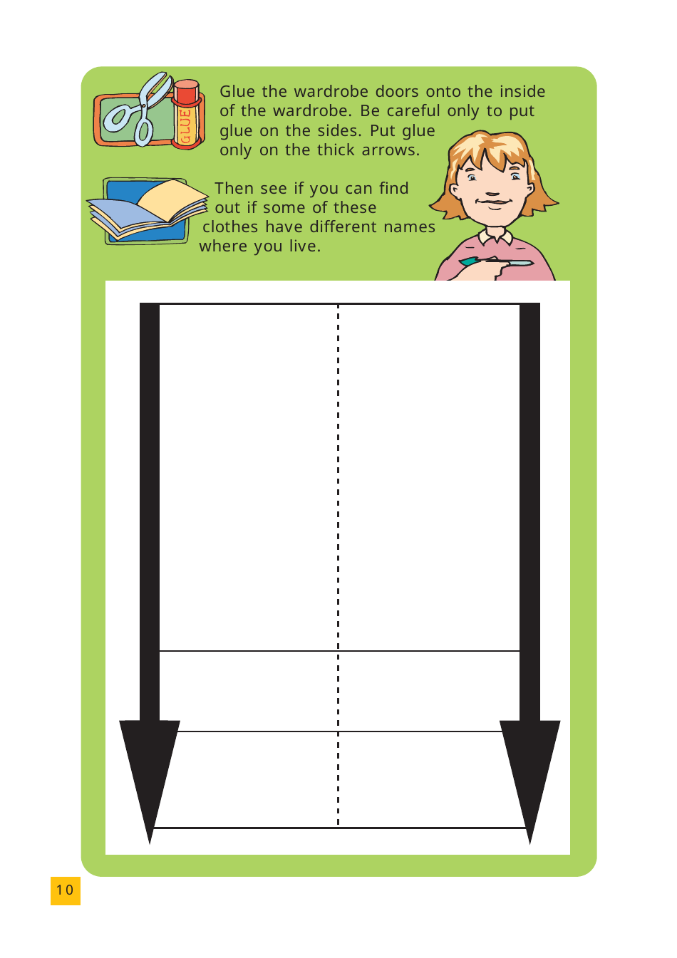 All About Me Activity Book, Page 10