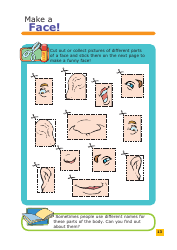 All About Me Activity Book, Page 13